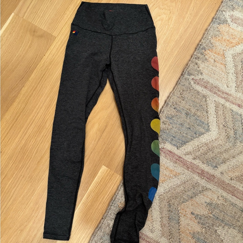 Aviator Nation Leggings with Hearts